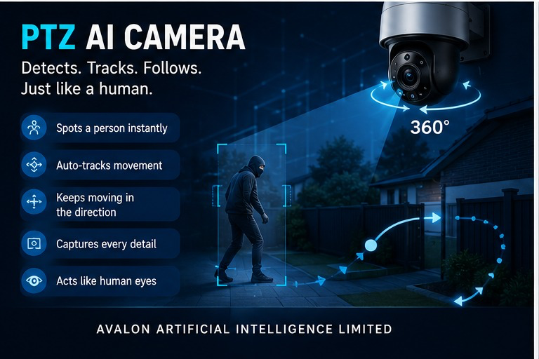 Avalon PTZ AI Camera